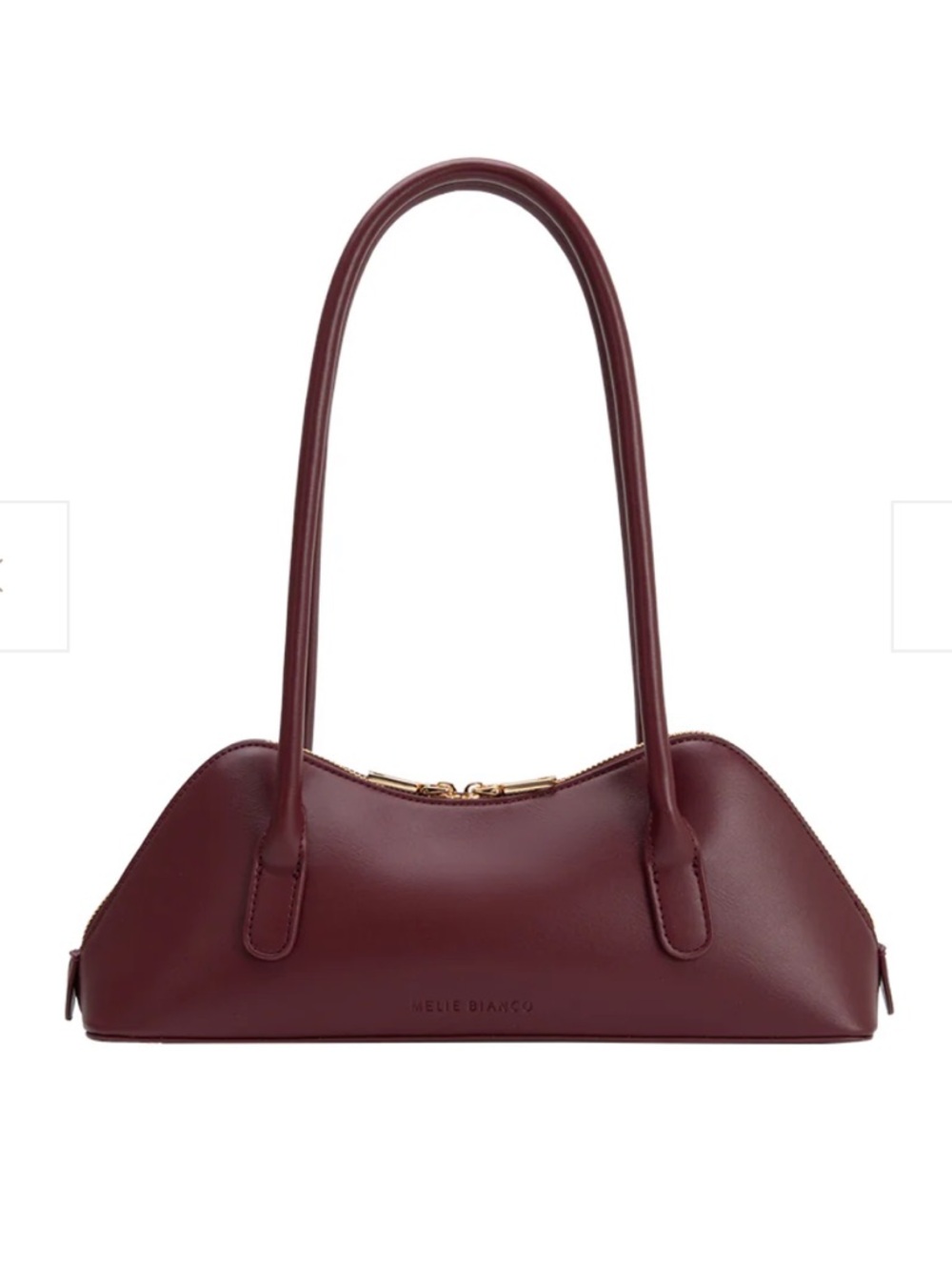 Melie Bianco Dakota Burgundy Shoulder Bag